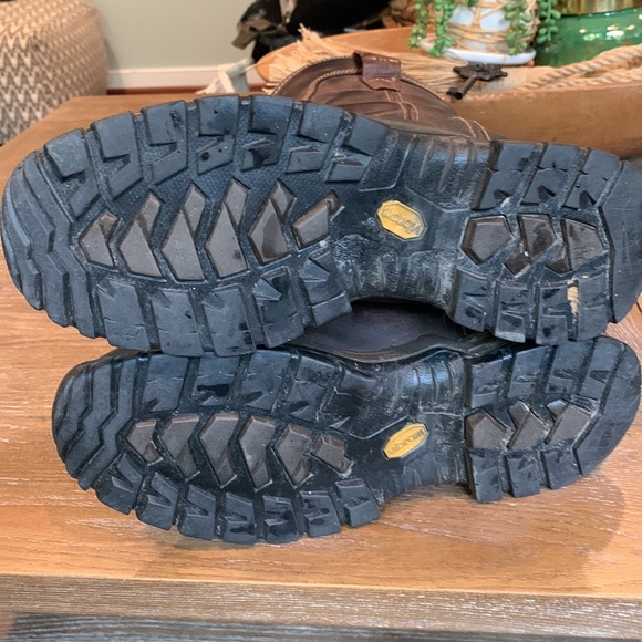 Irish Setter red wing work boots Brown leather pull on ultra dry waterproof 10.5 - Picture 12 of 16